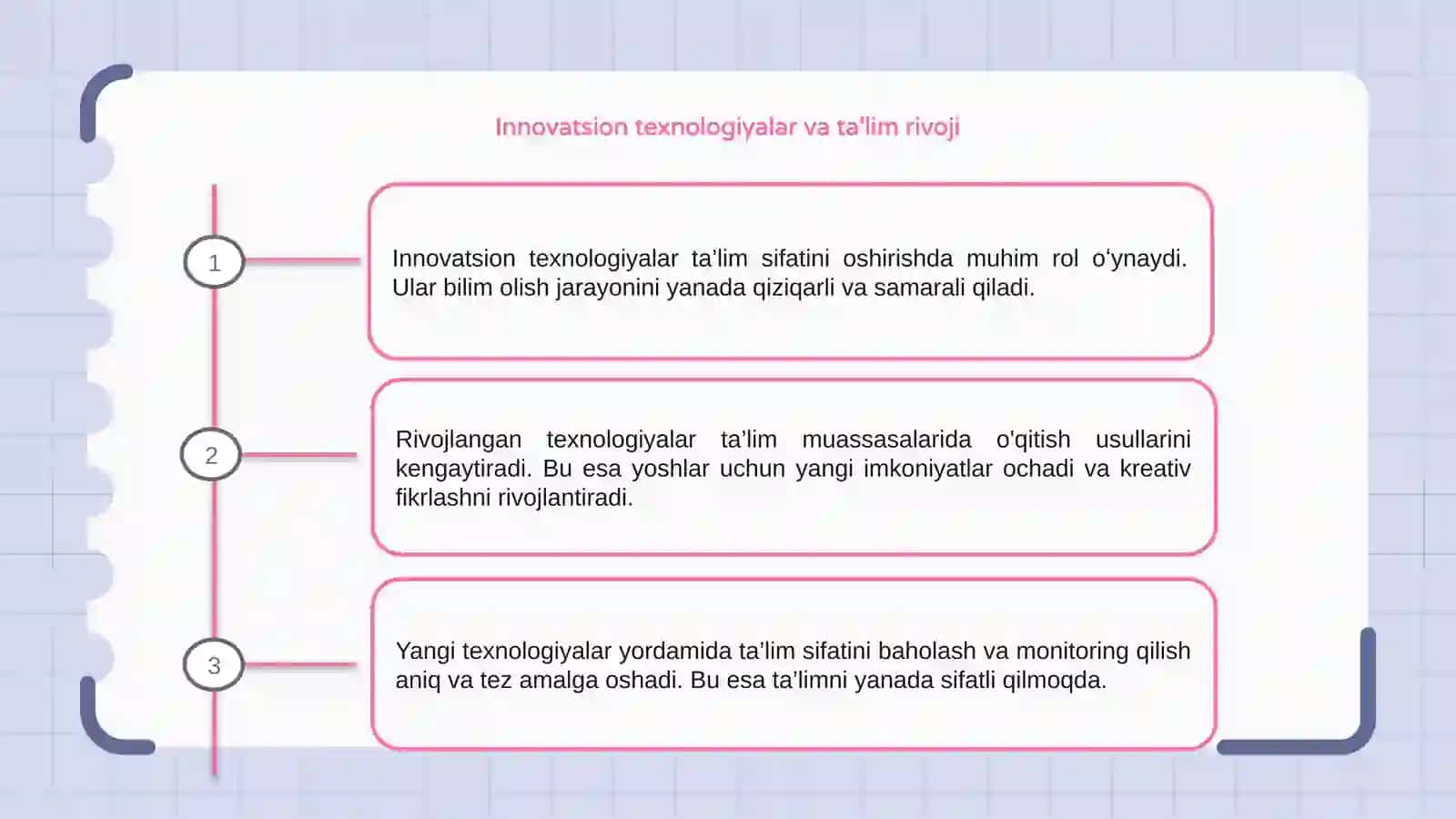 Innovatsion texnologiyalar va ta’lim rivoji 3