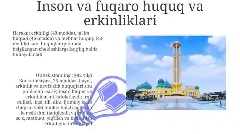 Ozbeksiton Konstitutsiyasi 3