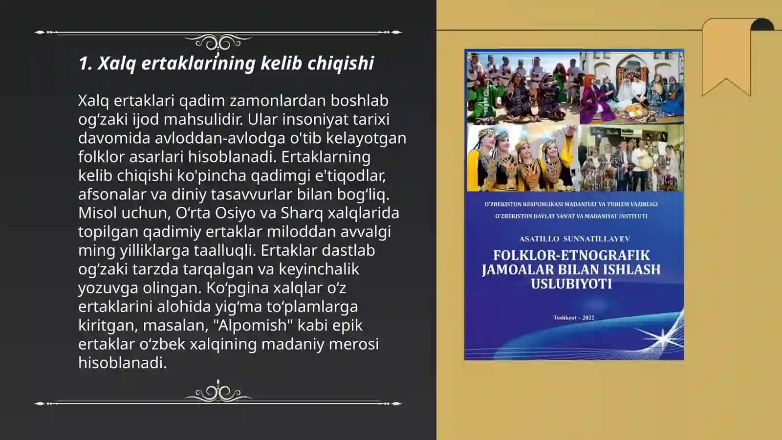 Xalq ertaklarini oʻrgangan folklorshunos olimlar faoliyati 3