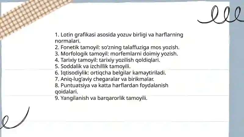 O’zbek tilining imlo qoidalari 3