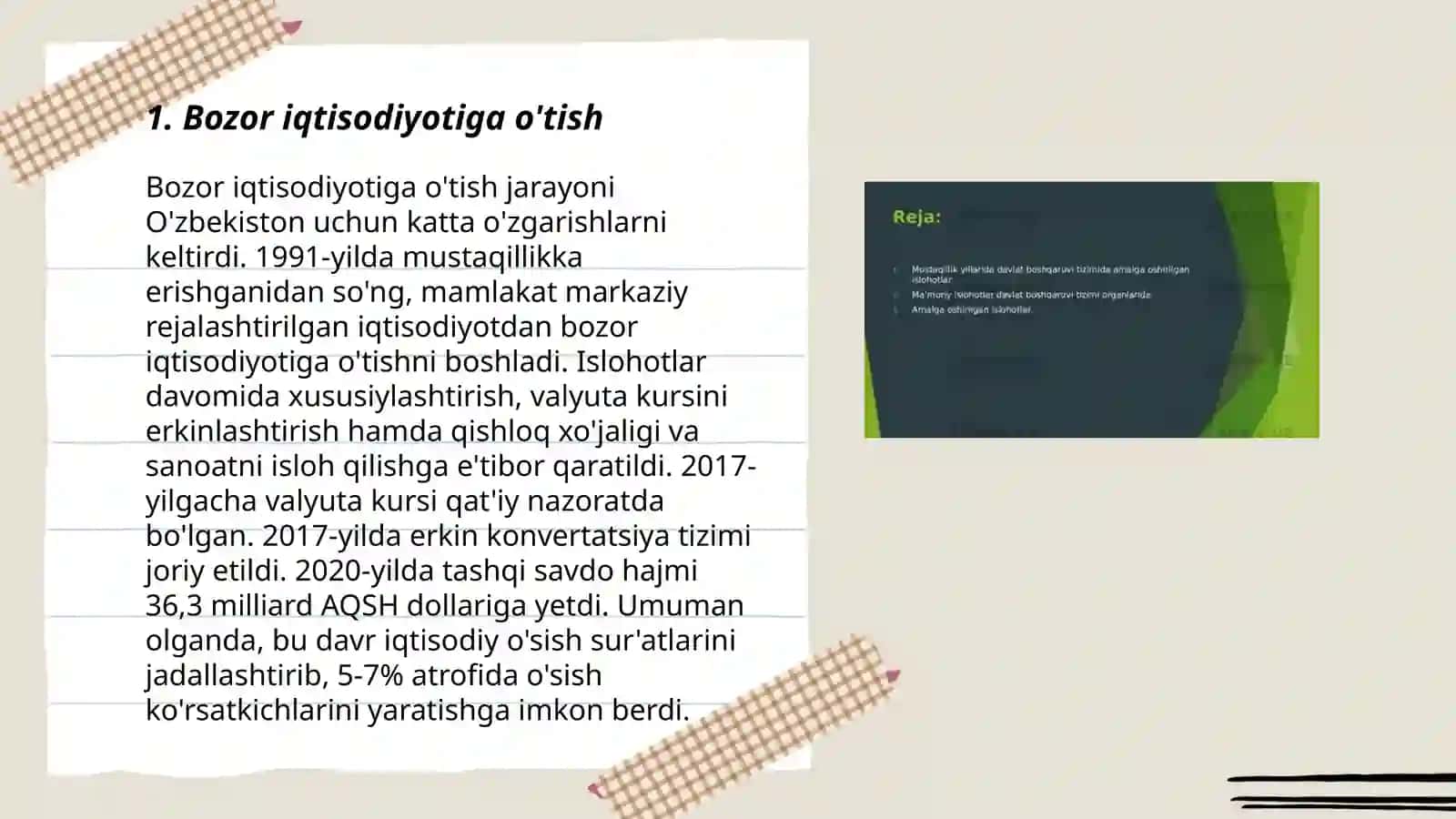 Bozor iqtisodiyotiga o'tish 3
