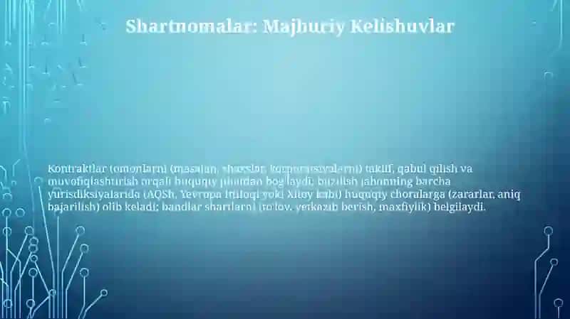 Tashkiliy hujjatlar.Nizom,ustav,shartnoma 3