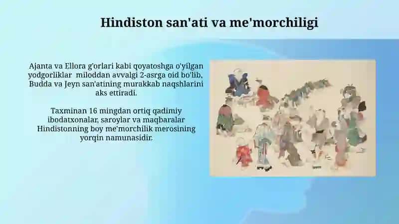 Yaponiya Koreya Xitoy Hindiston davlatlari madaniyati 3