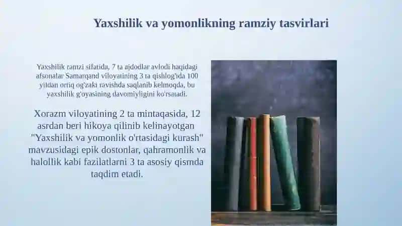 Afsona rivoyat va dostonlarning xalq pedagogikasidagi oʻrni va ahamiyati 3