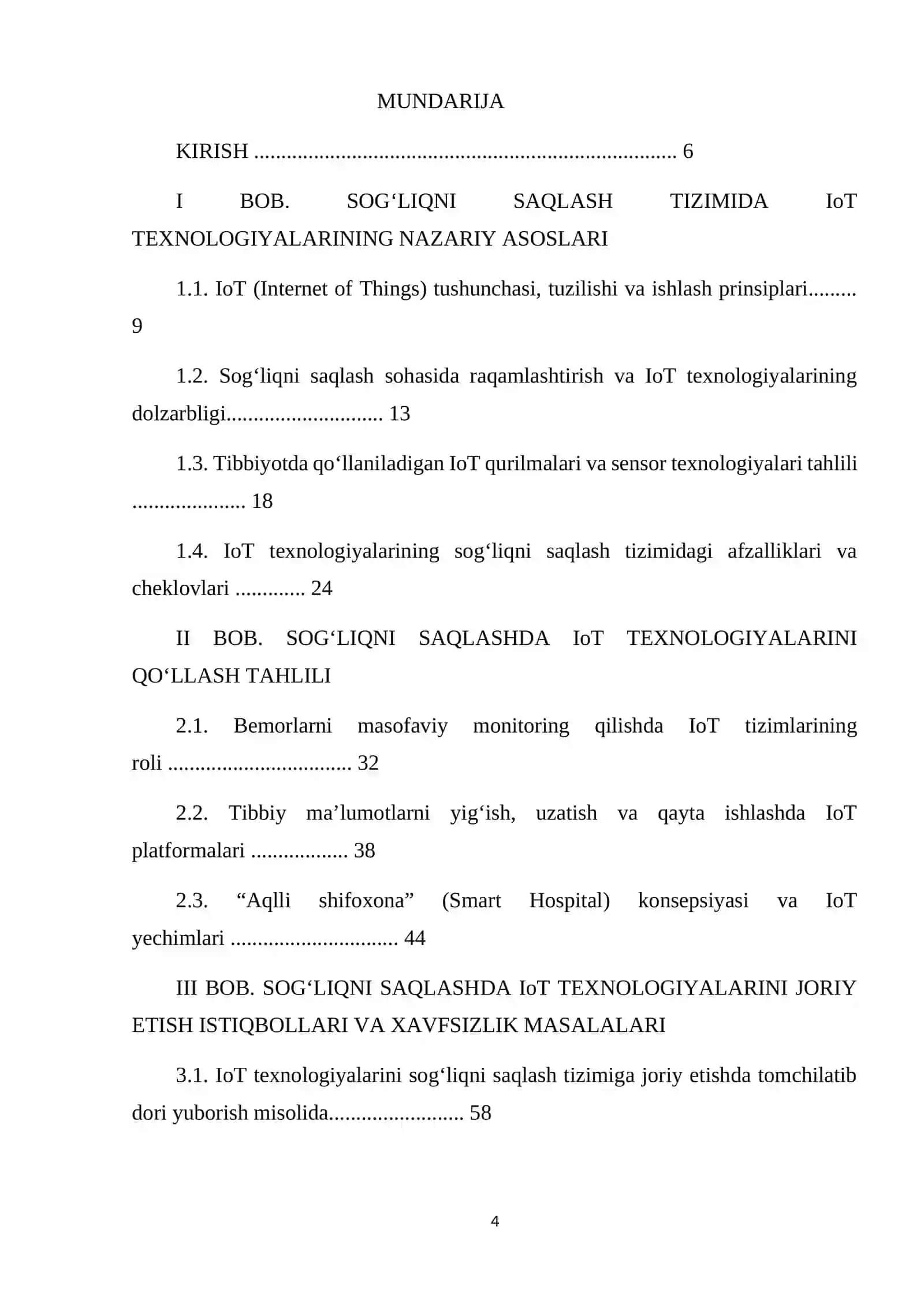SOG‘LIQNI SAQLASHDA IOT TEXNOLOGIYALARI QO‘LLASH ISTIQBOLLARI TAHLILI 3
