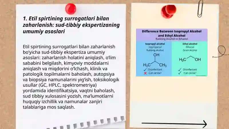 Etil spirtining surrogatlari bilan zaharlanish hollarida sud tibiiy ekspertiza 3