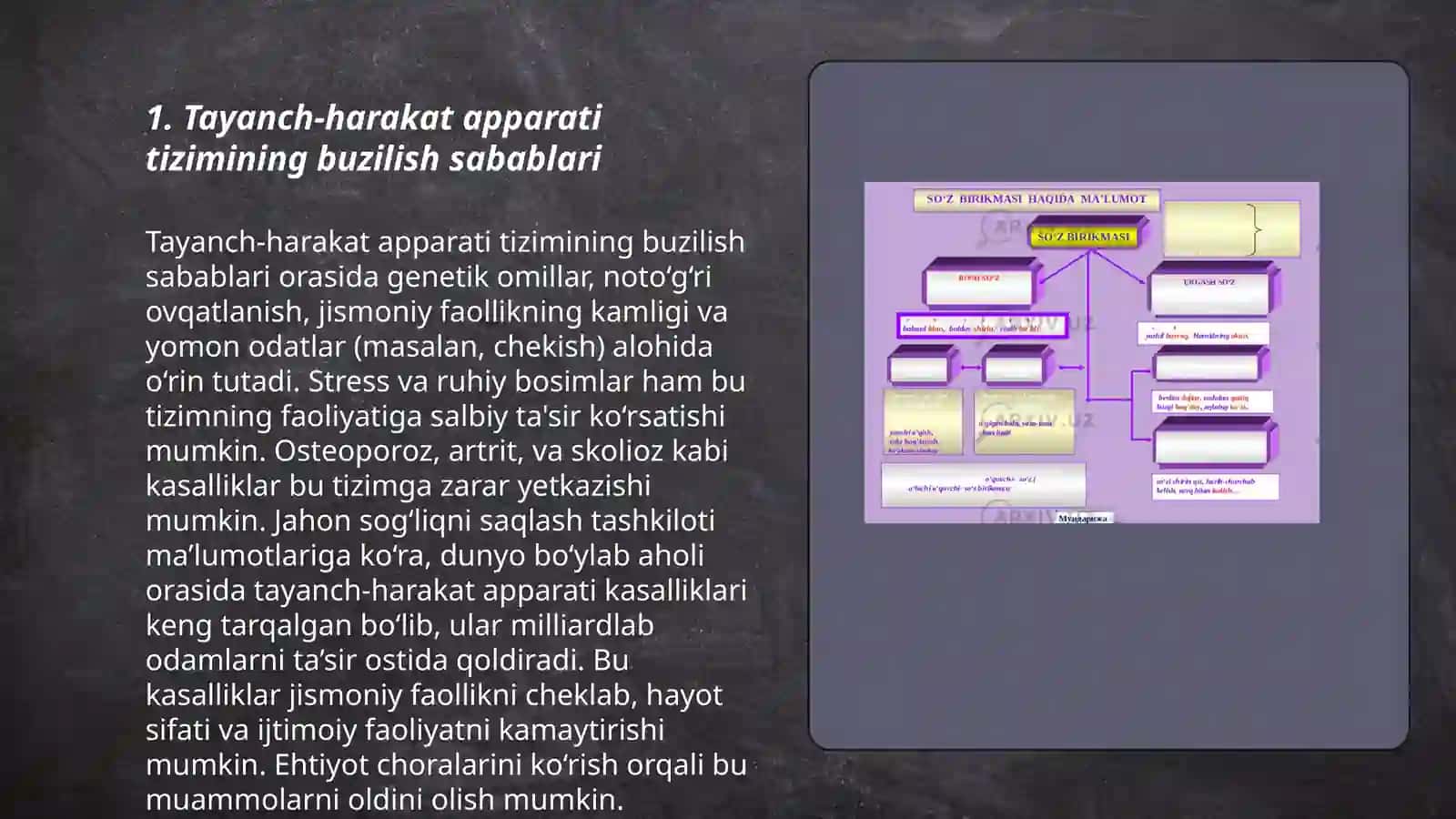 Tayanch-harakat apparati tizimi buzilgan bolalar rivojlanishida muammolari boʻlgan bolalar maxsus ta'limi mazmuni 3