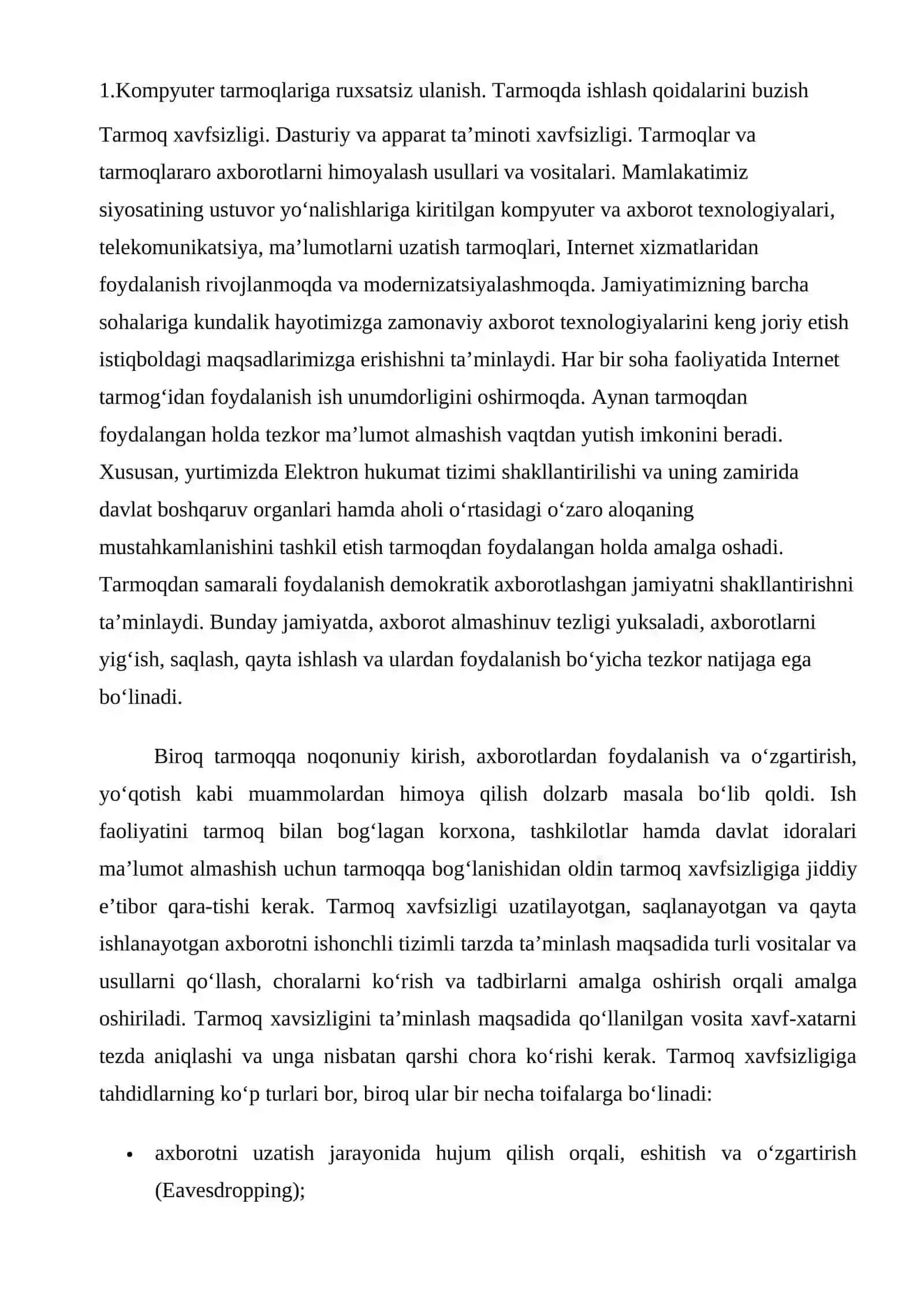 Kompyuter tarmoqlari 3