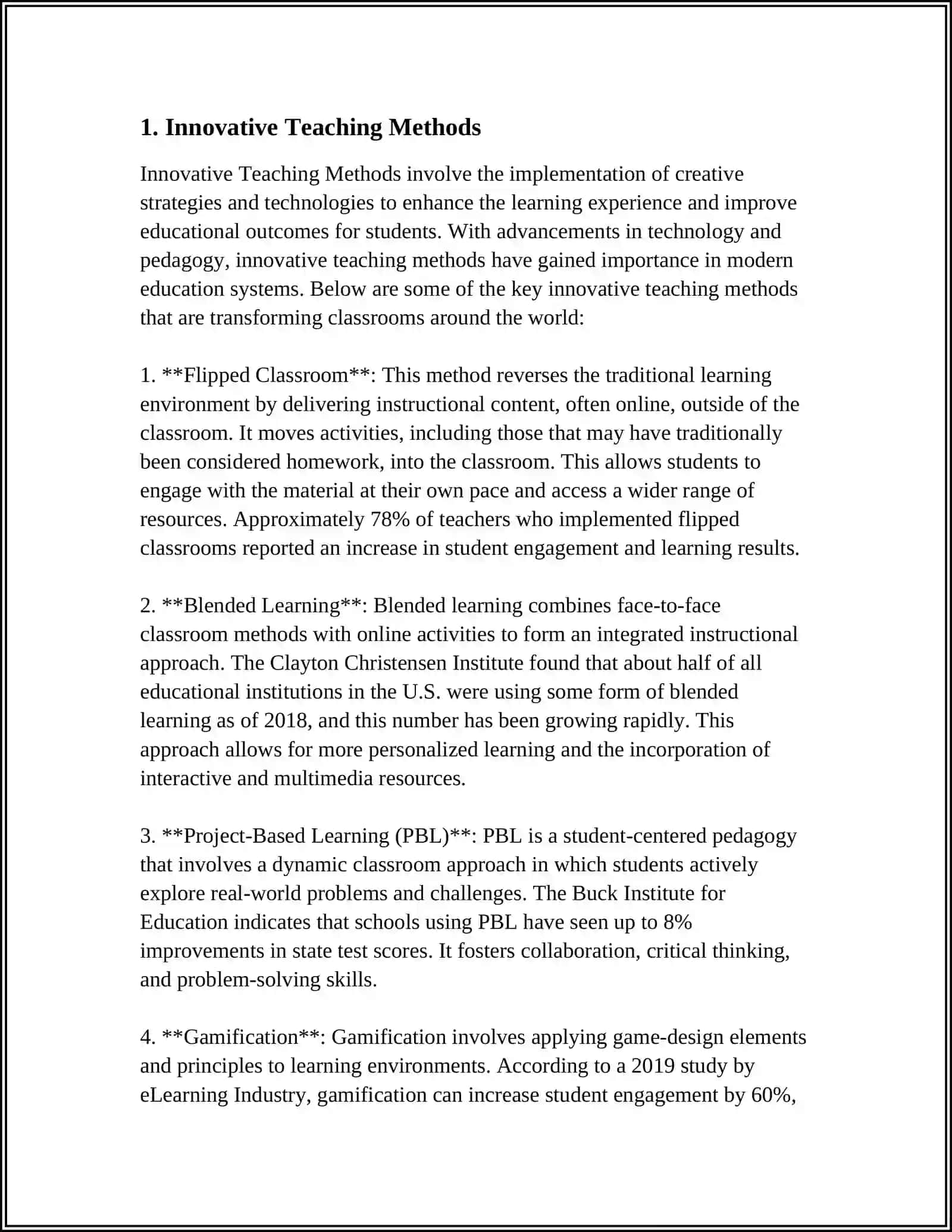 CHANGING THE WORLD FROM THE CLASSROOM 3