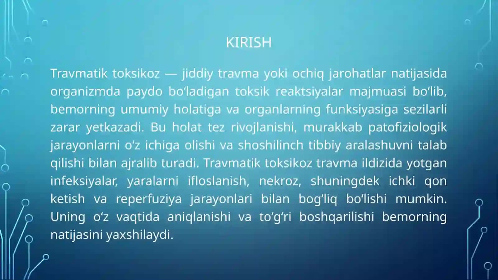 Travmatik toksikoz 3