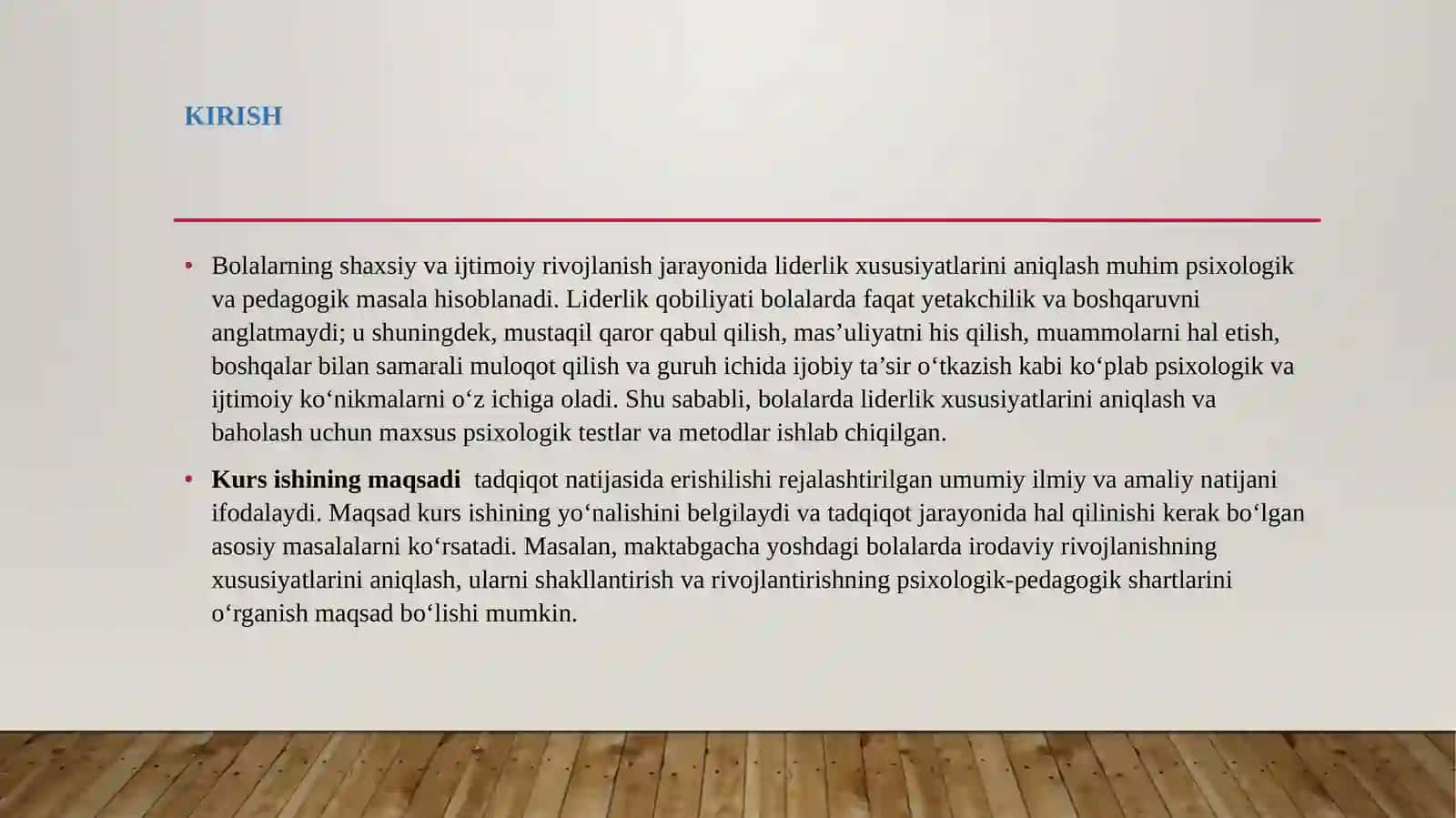BOLALARDA LIDERLIK XUSUSIYATLARINI ANIQLOVCHI PSIXOLOGIK TESTLAR 3