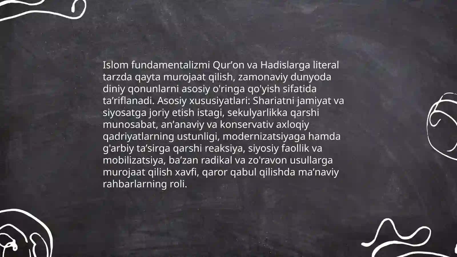 Islom fundamentalizmi 3