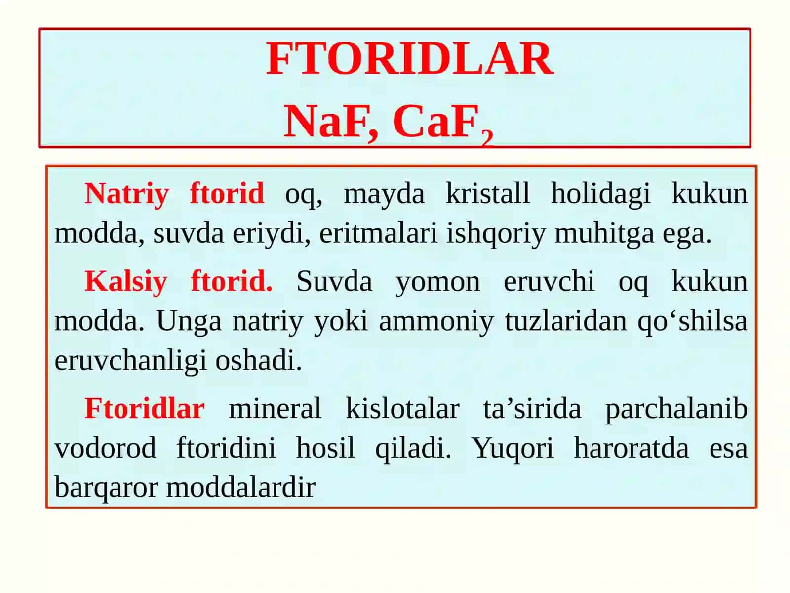 ALOHIDA USULDA AJRATIB TAHLIL QILINADIGAN MODDALAR 3