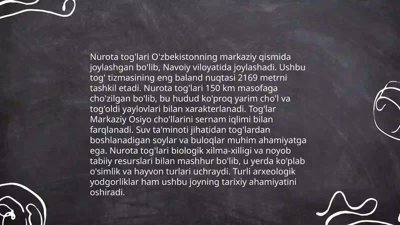 Nurota tog oldi yaylovlarining geoekologik holati 3
