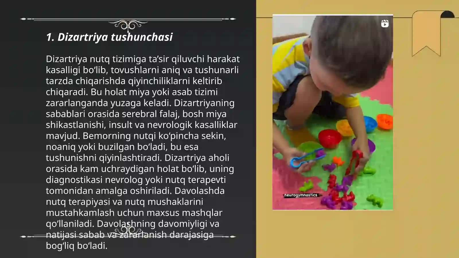 Dizartriya tashxisini qoʻyish va tekshirish 3