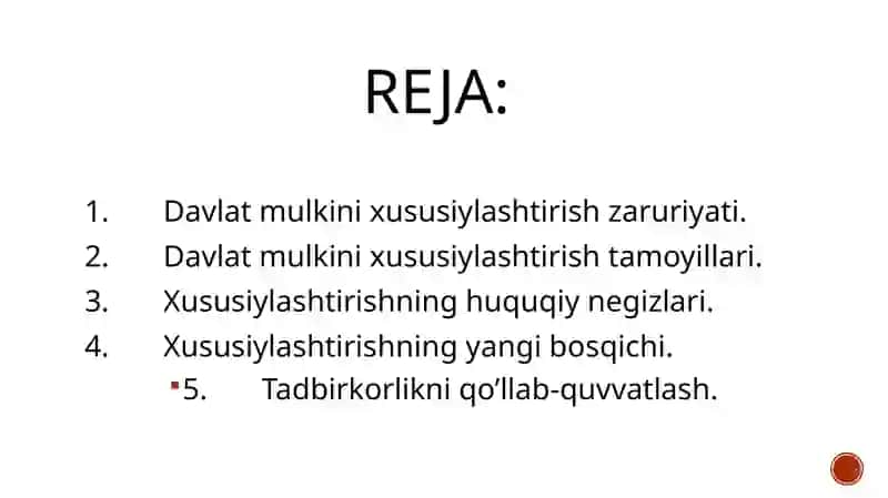 Oʻzbekistonda ko’p ukladli iqtisodiyotning va mulkdorlar sinfining shakllanishi 3