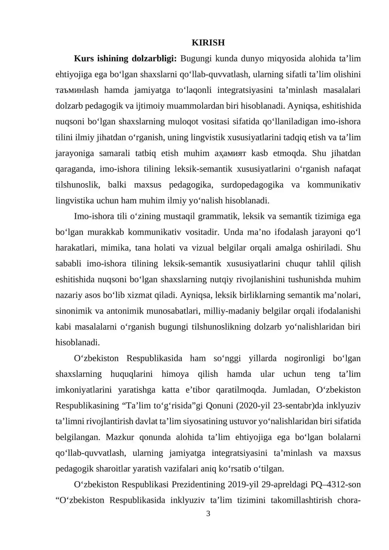 O'zbek IMO-ishora tilining leksik-semantik xususiyatlari 3