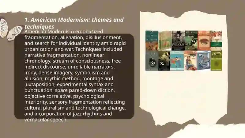 Literature in America in the first half of twentieth century 3