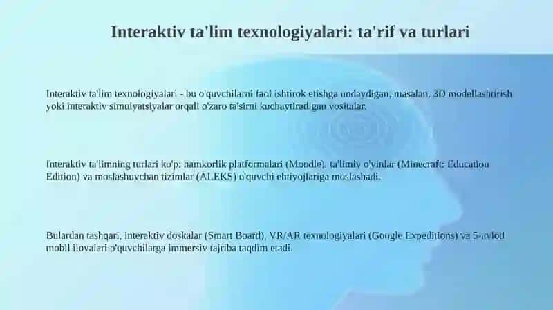 Interaktiv ta'lim texnologiyalari 3