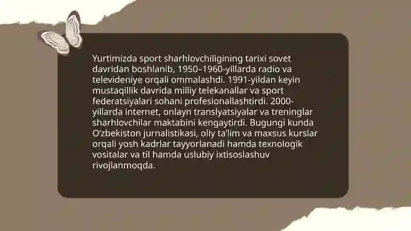 Yurtimizda sport sharhlovchiligining maktabi 3
