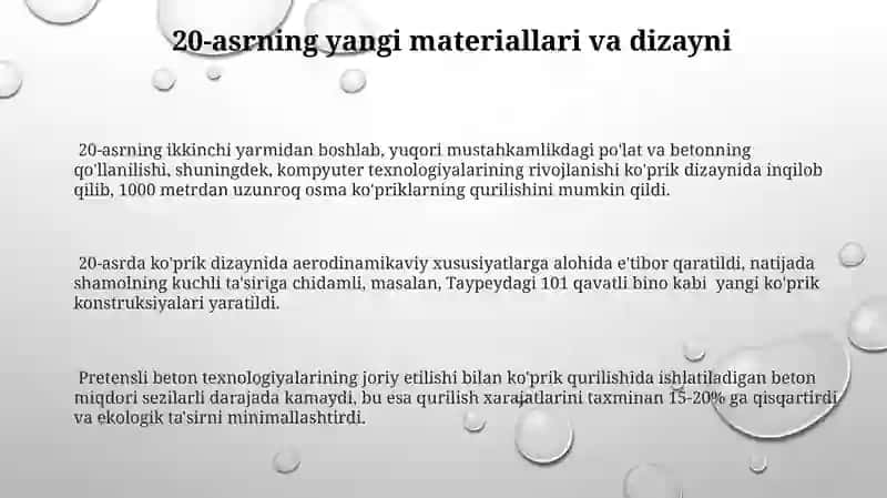 Ko‘priklarning loyiixalash va qurish tarixi 3