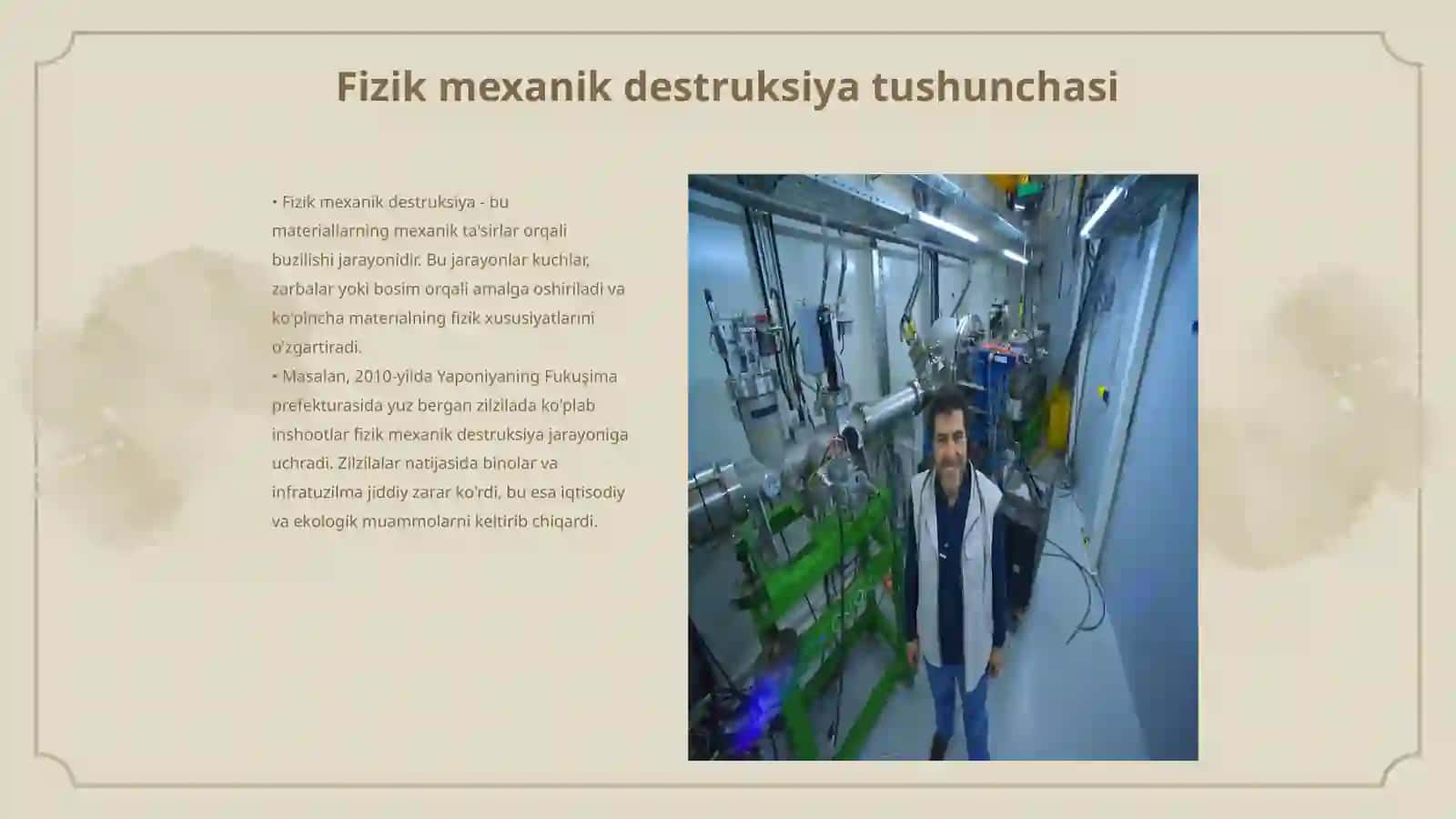 Fizik mexanik destruksiya va biologik destruksiya 3