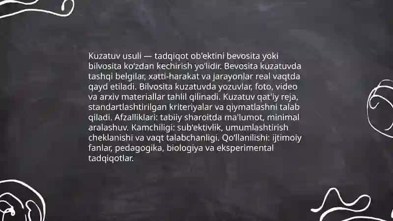 Ilmiy tadqiqotlar olib borishning asosiy usullari 3