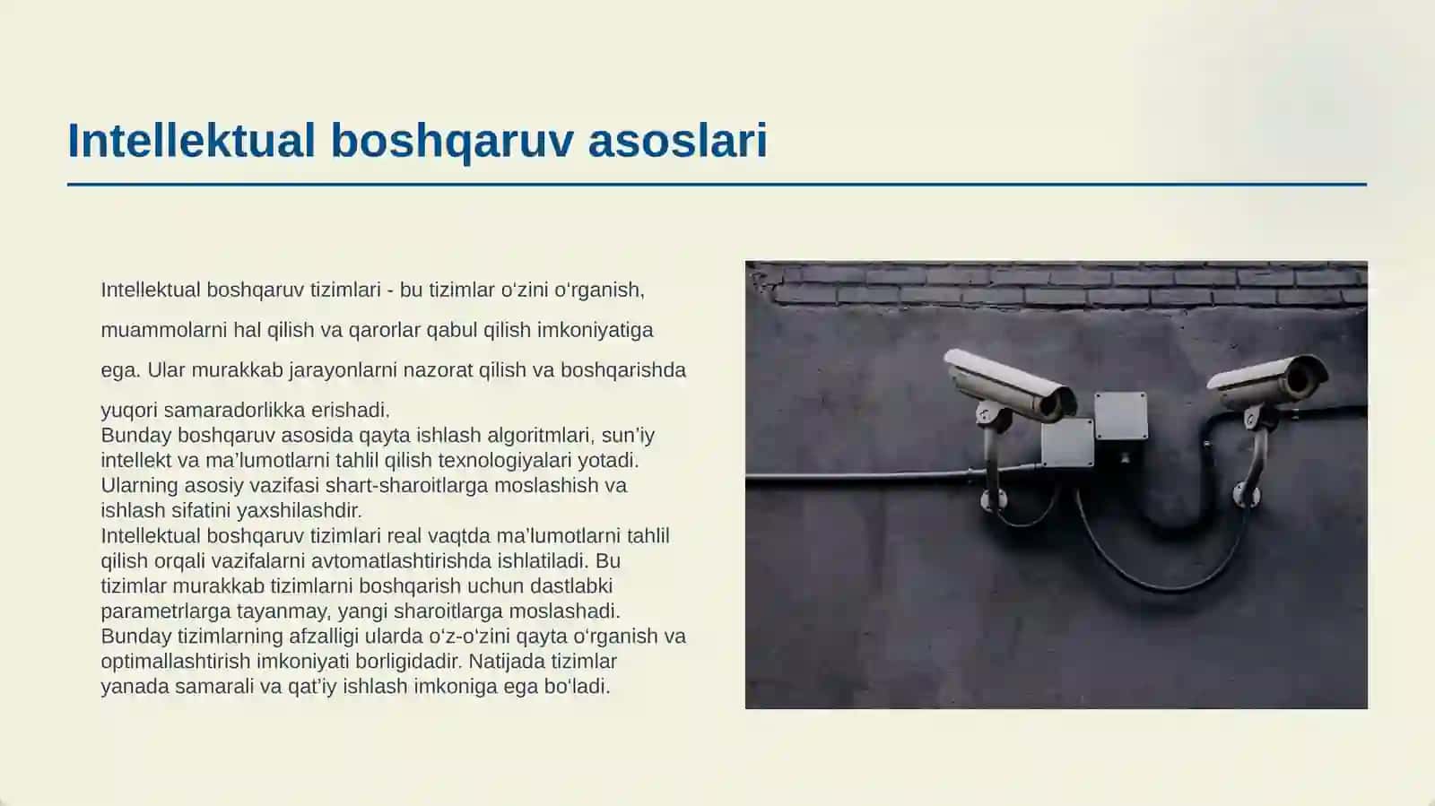 INTELLEKTUAL BOSHQARUV TIZIMLARINI ROBOTATEXNIKA YOʻNALISHIDA QOʻLLASH ISTIQBOLLARI 3