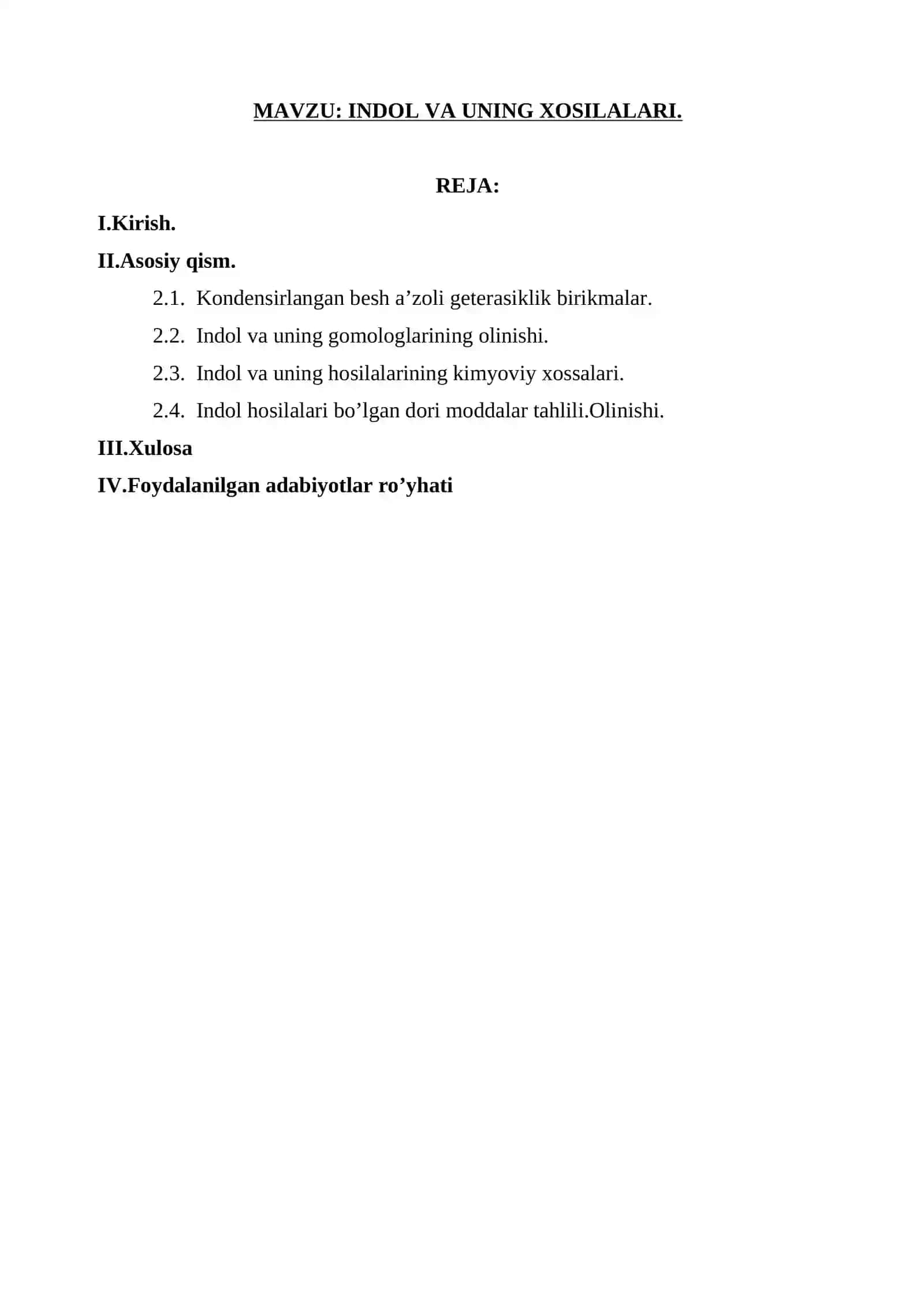 Indol va uning hosilalari 3