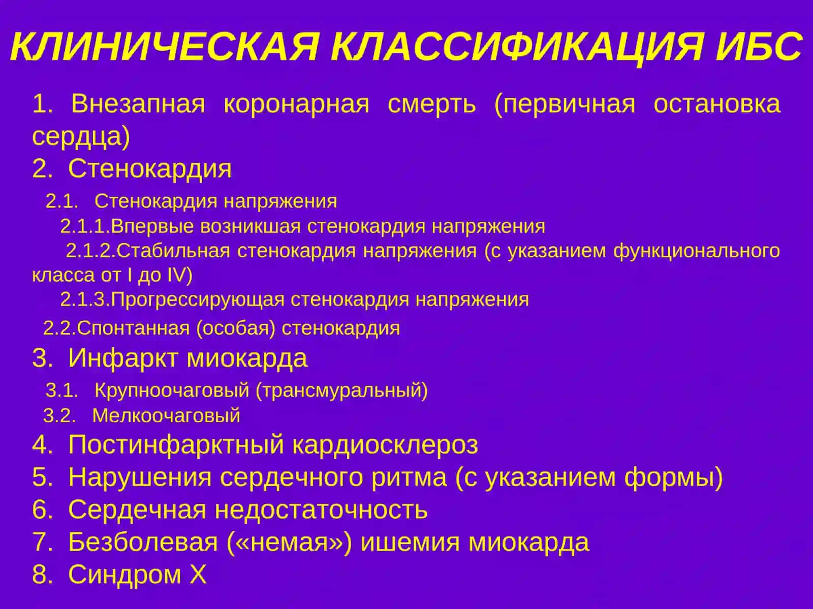 ИШЕМИЧЕСКАЯ БОЛЕЗНЬ СЕРДЦА 3