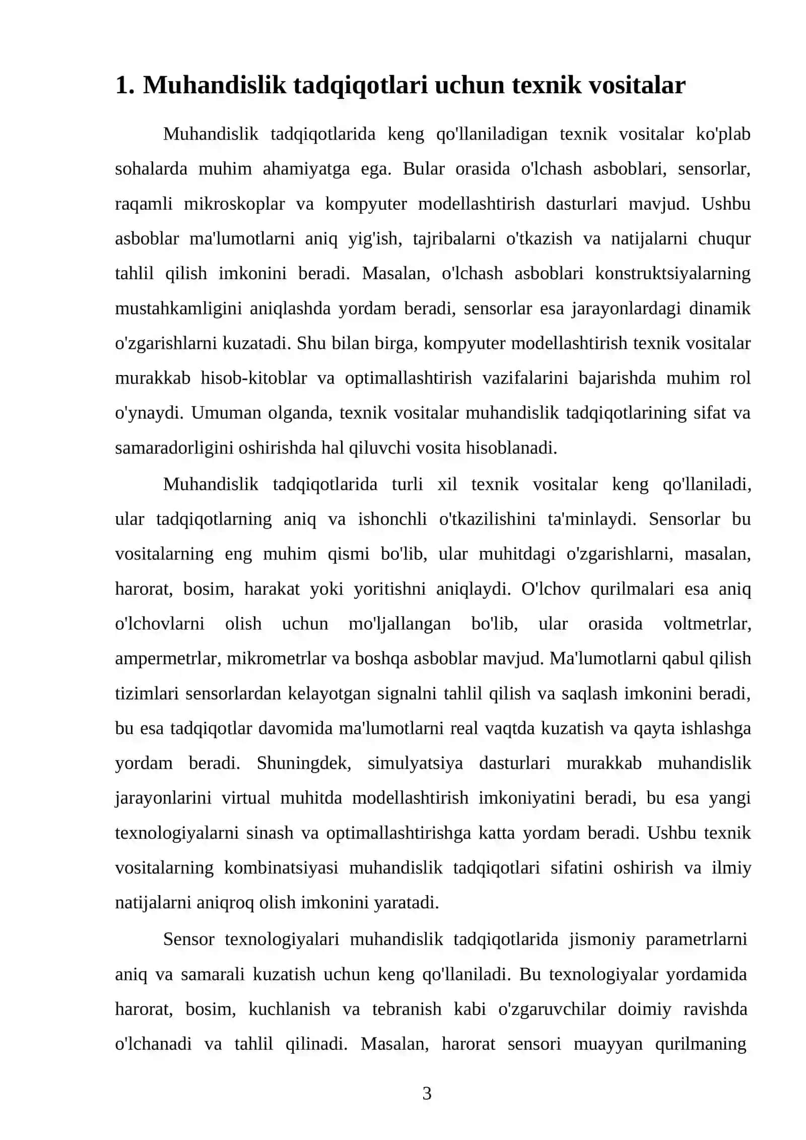 Muhandislik va psixologik tadqiqotlarni texnik taminlash 3