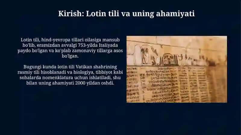 Lotin tili tarixi terminlari 3