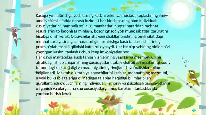 Oʻyinlar orqali kasb-hunarga yoʻnaltirish 3