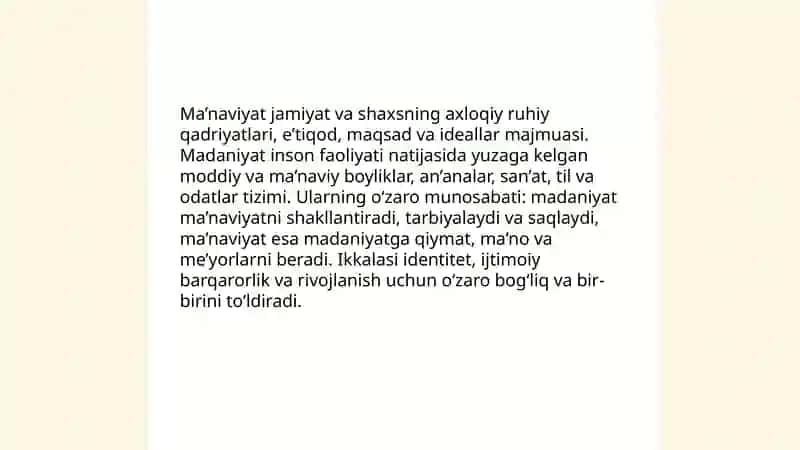 Ma’naviyat va madaniyat 3