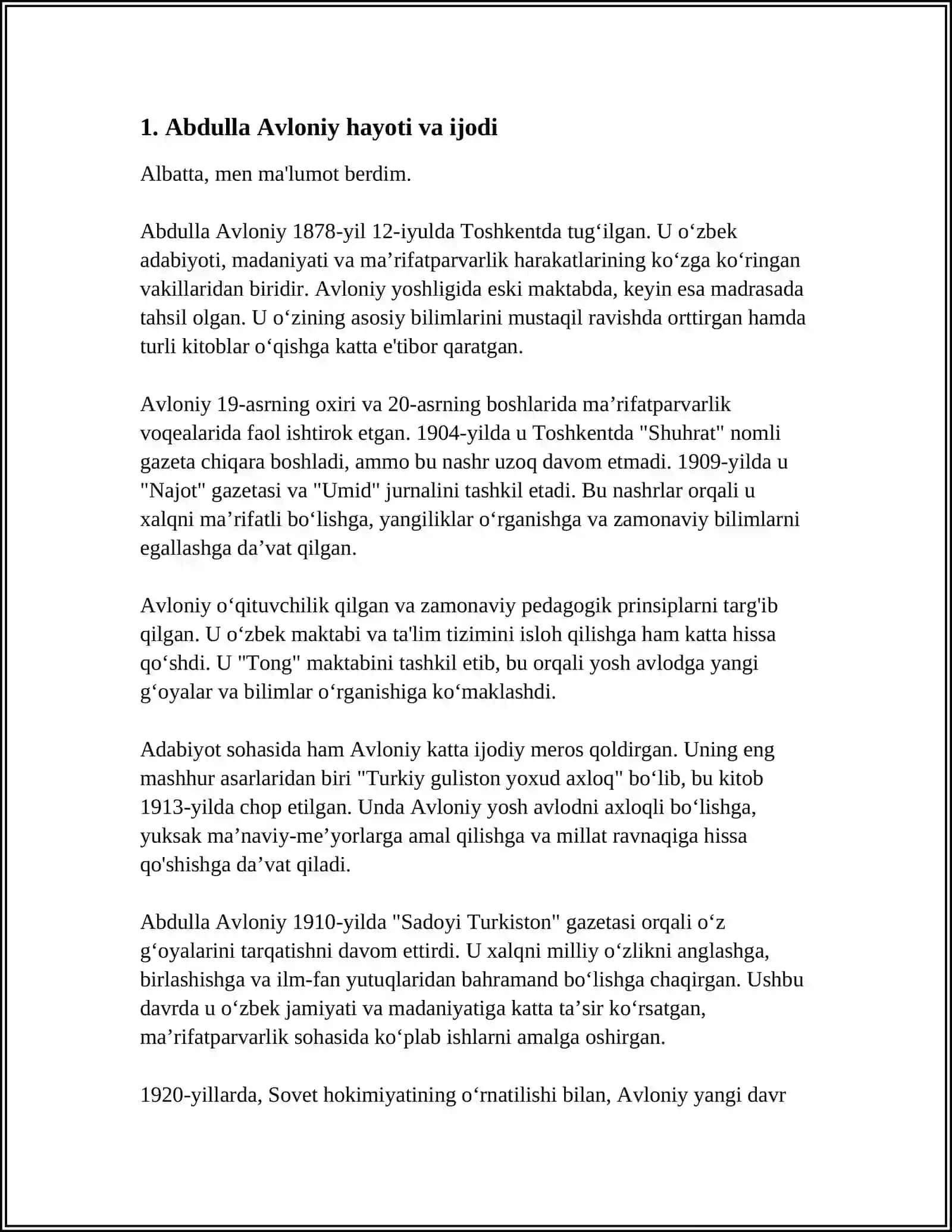 ABDULLA AVLONIY KOMIL INSON HAQIDAGI TUSHUNCHA 3