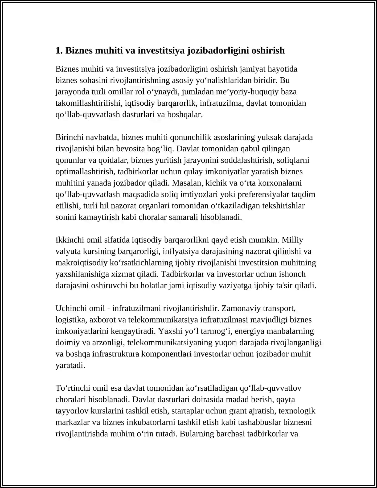 JAMIYAT HAYOTIDA BIZNES SOHASINI RIVOJLANTIRISH 3