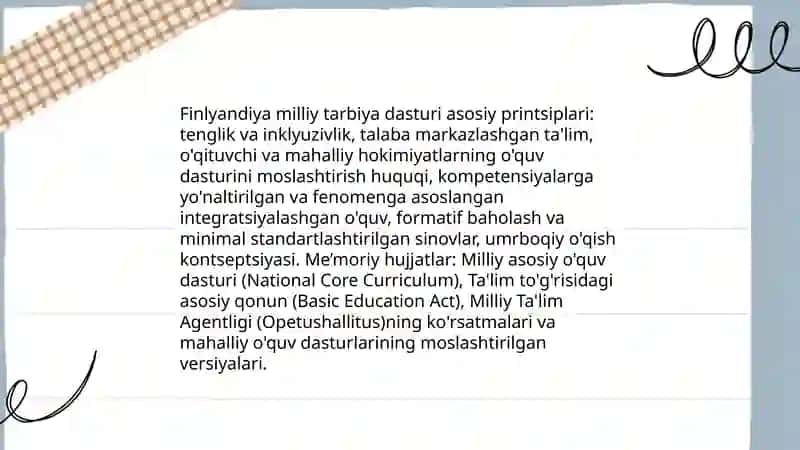 Rivojlangan mamlakatlarda milliy tarbiya dasturlari 3