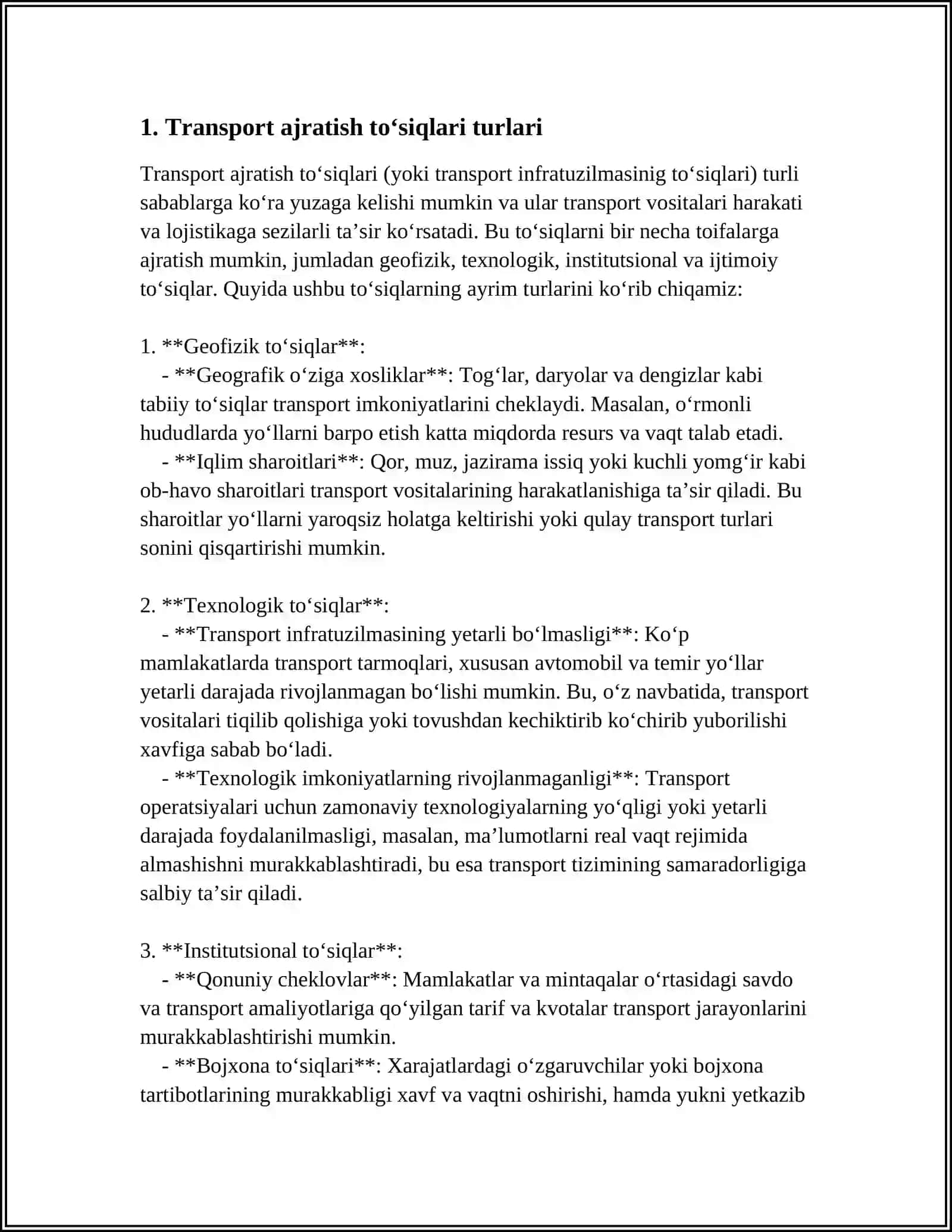 TRANSPORT INSHOOTLARIDAGI AJRATUVCHI TO‘SIQLAR KONSTRUKSIYALARI 3