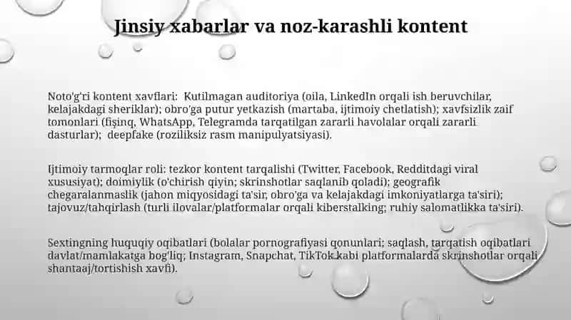 Ijtimoiy mediadagi xavf-xatar 3