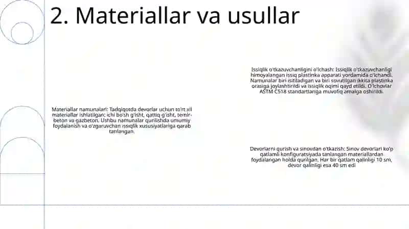 Ko'p Qatlamli Devorning Issiqlik O'Kazuvchanligi 3