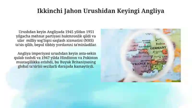 Angliya va Fransiyaning Urushdan Keyingi Munosabatlari 3