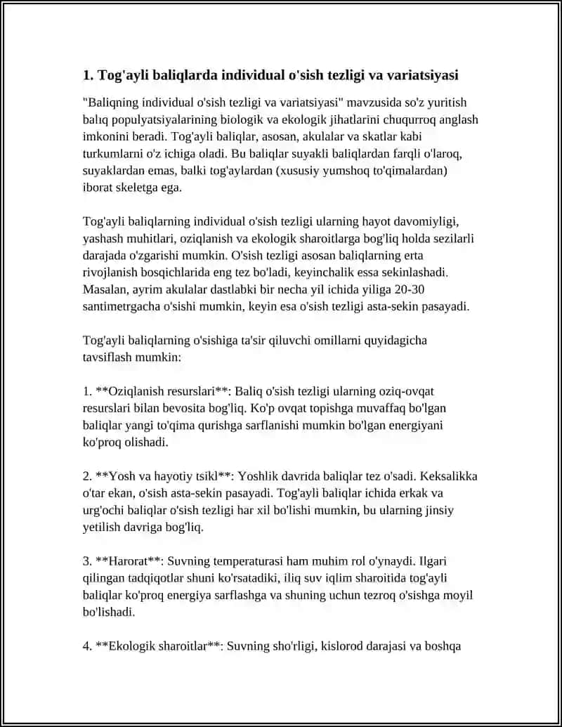 TOG'AYLI BALIQLARNING INDIVIDUAL RIVOJLANISH XUSUSIYATLARI 3