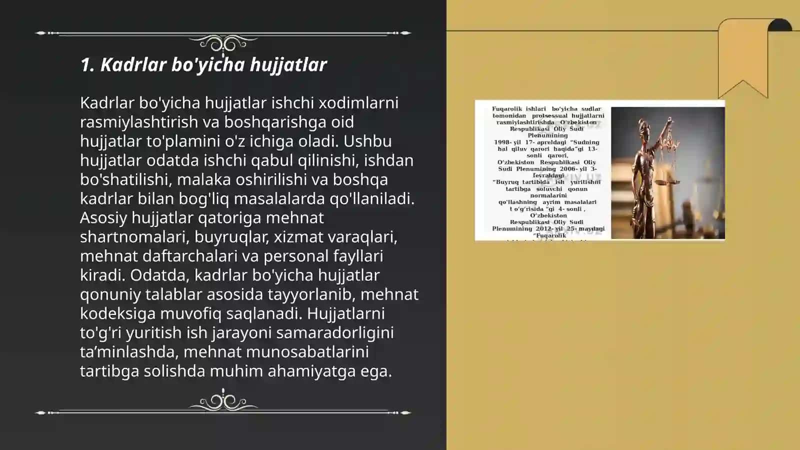Davlat tilida ish yuritish hujjatlari 3