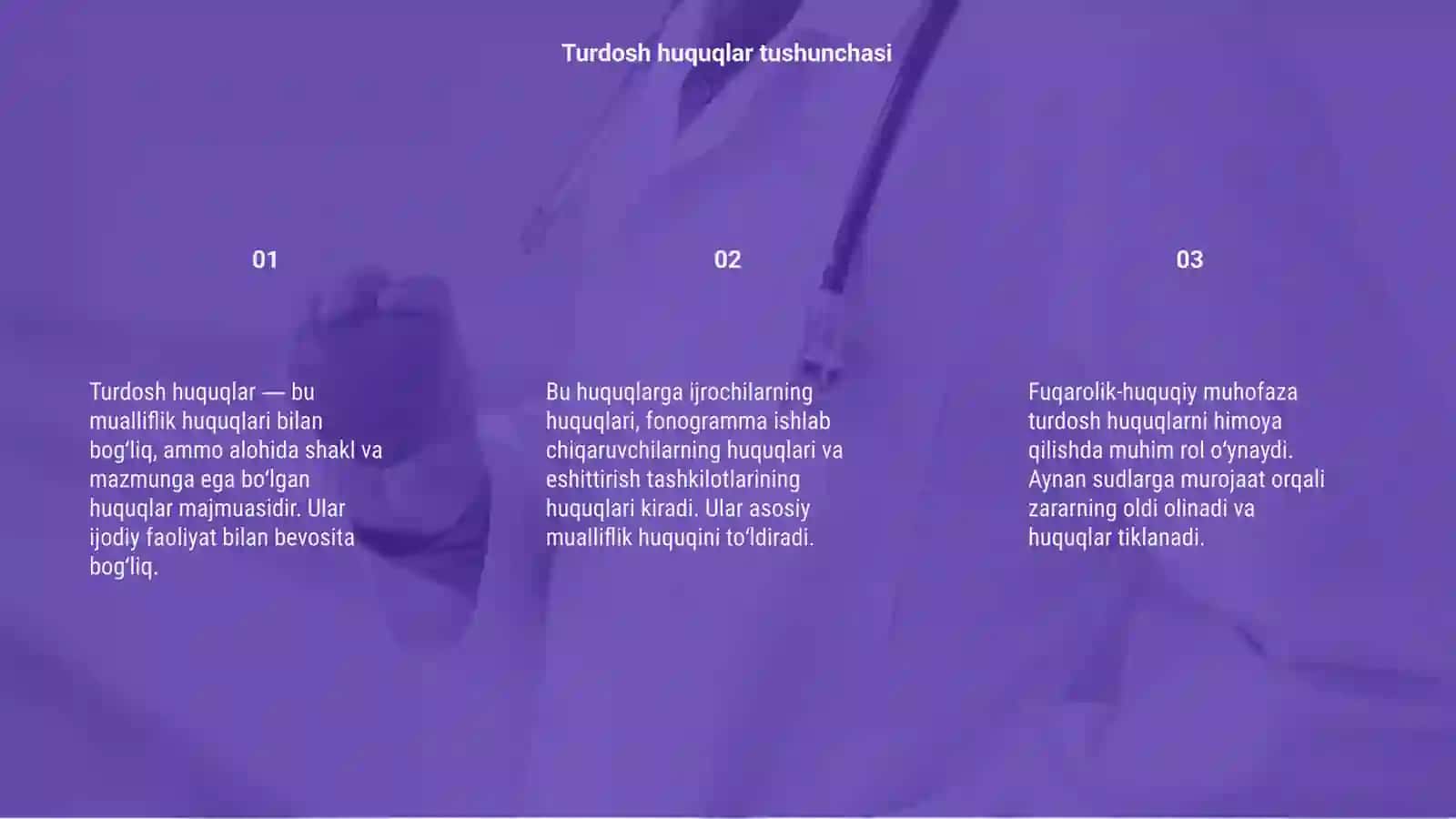 Turdosh huquqlarni fuqarolik-huquqiy muhofaza qilish masalalari 3