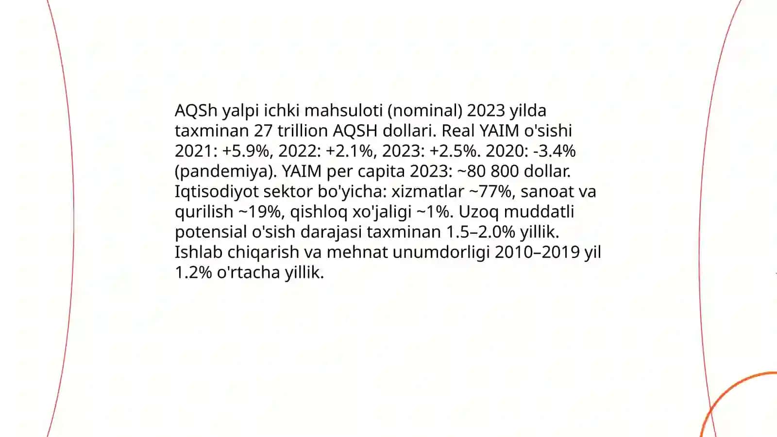 Amerka Qo'shma shtatlari iqtisodiyoti 3