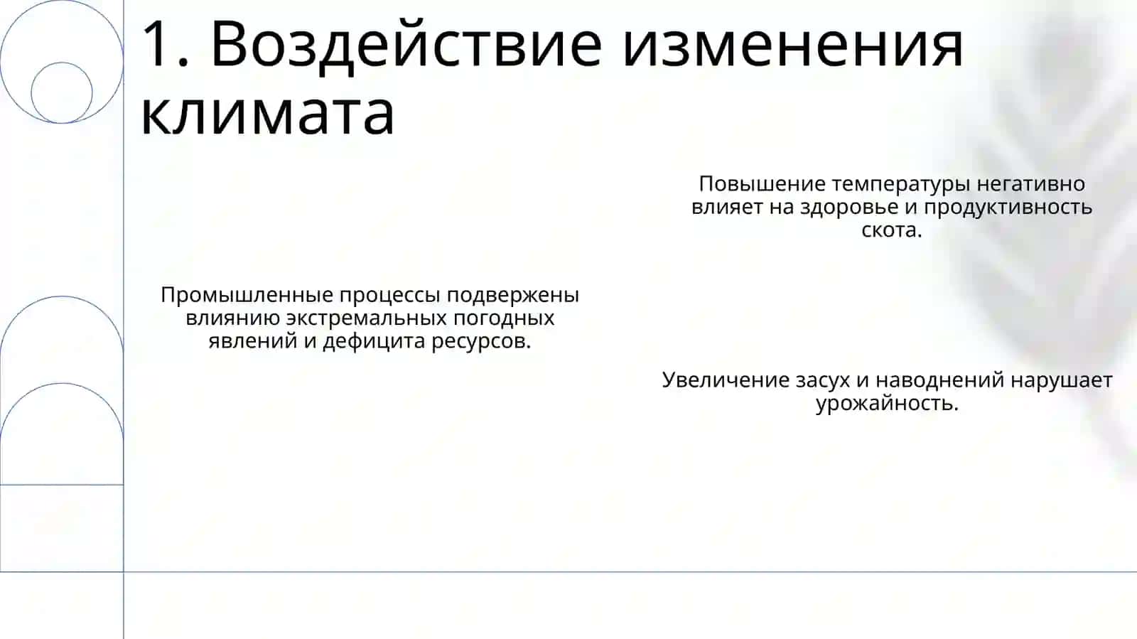 Изменения произошедшие в аграрной сфере и промышленности 3