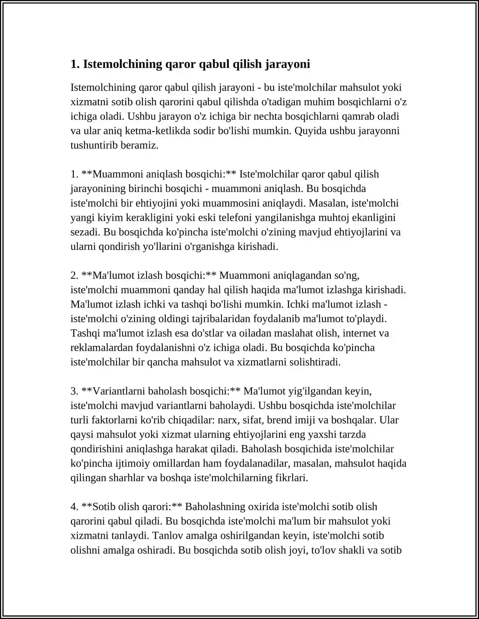 ALLONS KARORLAR QABUL QILADIGAN ISTEMOLCHINING HATTI HARAKATI 3