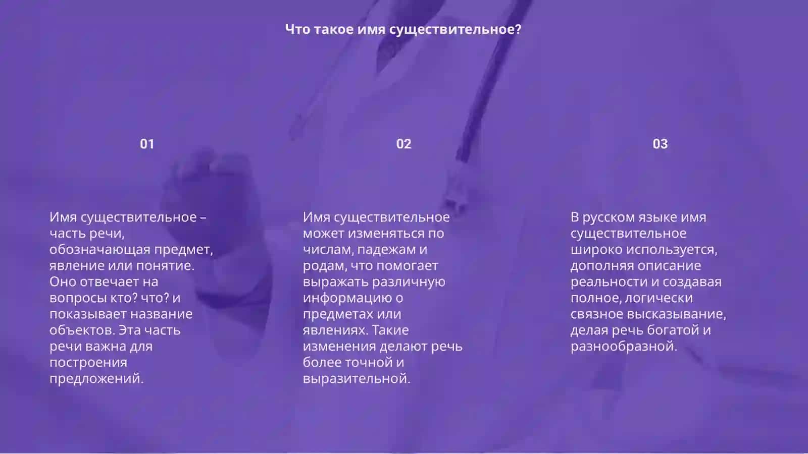 Имя существительное как часть речи 3