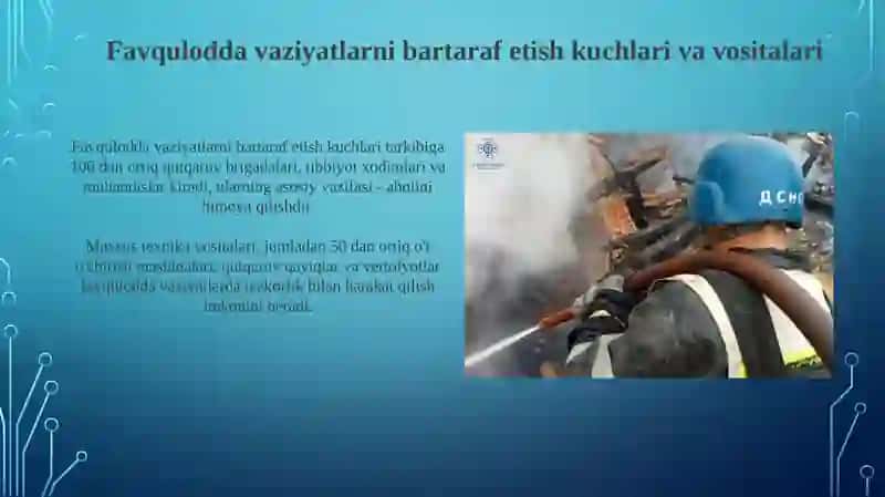 Favqulodda vaziyatlarni bartaraf etishdagi kuch va vositalar 3