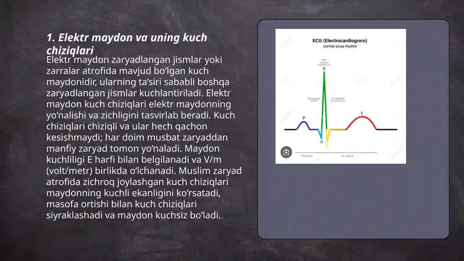 Elektr toki va elektromagnit maydonlar ta'sirida kechadigan fizik jarayonlar 3